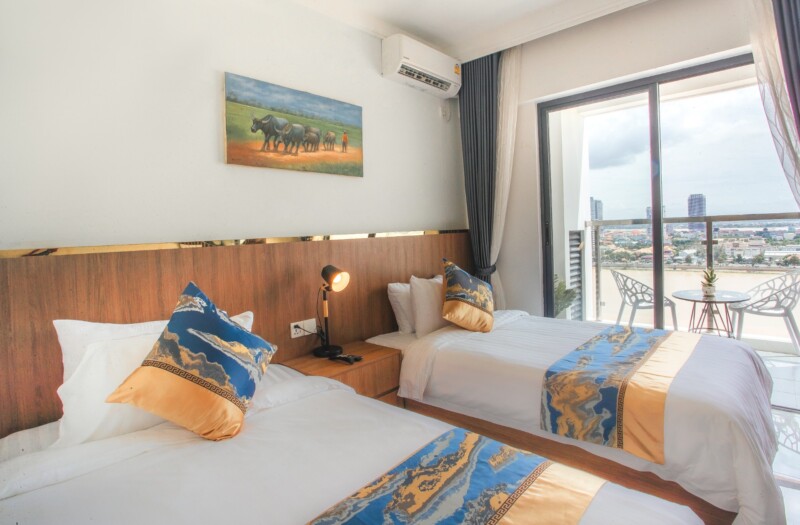 Superior Twin Balcony River View - M9 Kirirom Hotel