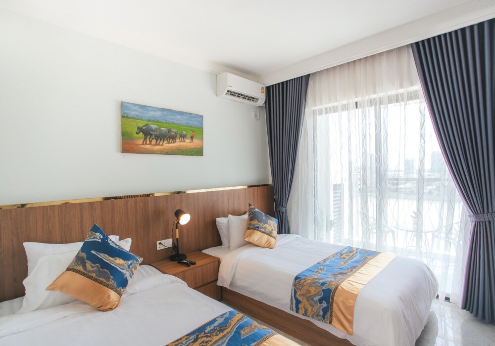 Superior Twin Balcony River View - M9 Kirirom Hotel